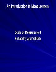 11903_3. Measurement,Reliability&validity_BM I_18.ppt
