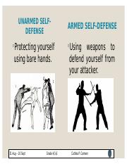 armed self-defense .pptx