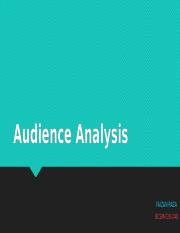 Audience Analysis.pptx