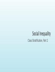 Social Stratification, Part 2(1).ppt