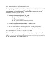 Proposal Essay 4 Presentation Guidelines.docx