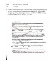 perbaikilah beberapa kesalahan tulisan yang ada pada teks di atas dengan mengacu pada tanda koreksi dan fungsinya sesuai dengan modul mkwu 4108 bahasa indonesia halaman 8.37 s.d. 8.38.
