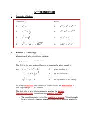 1. Notes (Differentiation 1 - power rule, standard form and the gradient function).pdf