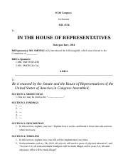 Abigail Gardner - Model Congress: Official Bill Template 2017-18