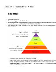 BUSMAN701 Motivation Maslow's Hierarchy of Needs.pdf