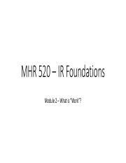 MHR 520 Slides Week 2.pdf
