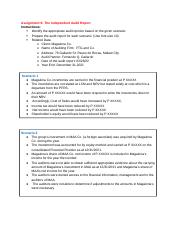 assignment audit your understanding 6 1 (practice)