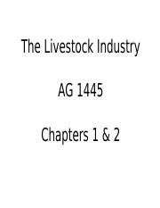 2 - The Livestock Industry (1).pptx