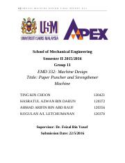 EMD332 Machine Design Final Report G11-Paper Puncher & Strengthener.pdf