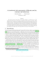 2016 - A statistical risk assessment of Bitcoin and its extreme tail behaviour.pdf
