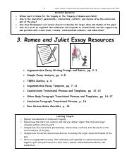 Marty Junites - 3. Romeo and Juliet Essay Resources.pdf