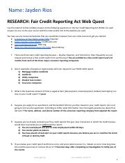 Jayden Rios, Copy of Fair Credit Reporting Act Web Quest.pdf