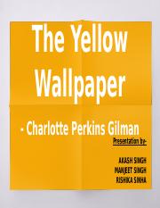 PPT-The Yellow Wallpaper.pptx