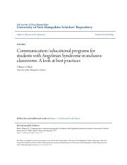Communication_educational programs for students with Angelman Syndrome in inclusive classrooms_ A lo