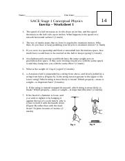 3 Inertia - Worksheet 1.doc