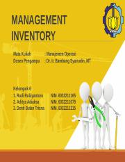 Tugas MO (B)_Inventory Management_Kel 6.pptx