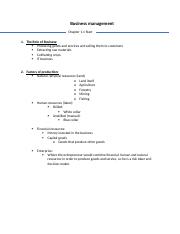 U.1 Business management notes .docx