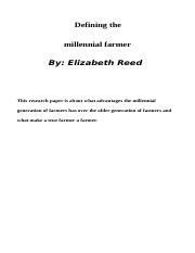 Final copy of defining the millennial farmer .docx