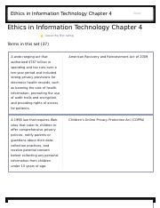 Ethics in Information Technology Chapter 4 Flashcards _ Quizlet.PDF