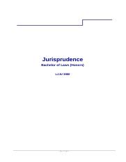 Jurisprudence Study Guide 2021.docx