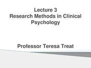clinical psych lecture 3