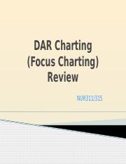 DAR Charting Review - DAR Charting(Focus Charting Review ...