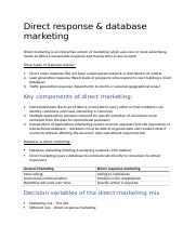 Chapter 10 - Direct marketing.docx