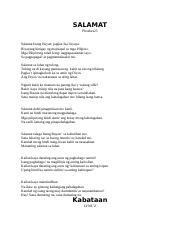Spoken Poetry Para Sa Inang Bayan - bayankwento