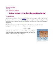 Unit 5 Lesson 1 One-Step Inequalities Apply.pdf