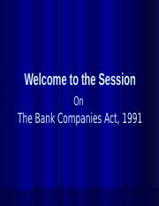 Nov 2021  2021Bank Company Act (amended)longer,1991.pptx
