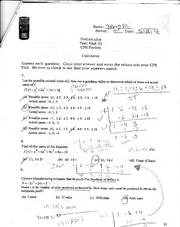 Calc CPS Test on imaginary numbers with answers