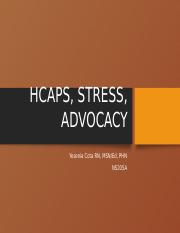 NS 205A HCAHPS, Stress, and Advocacy Week 3 STUDENT.pptx