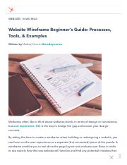 Website Wireframe Beginner's Guide_ Processes, Tools, & Examples.pdf