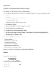 Problem 10 P3-3 Financial Statements.pdf