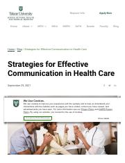 Effective Communication in Health Care.pdf
