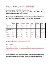Chi-Square M&M Sample Problem-Answer Key.pdf