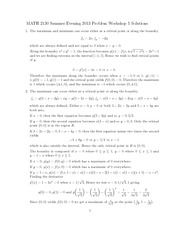 Math 2130 Assignment 5
