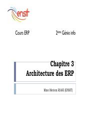 cours ERP- chap3 Architecture ERP.pdf