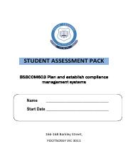 BSBCOM603 STUDENT ASSESSMENT PACK .pdf