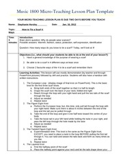 Elementary Lesson Plan Template from www.coursehero.com