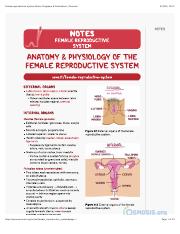 Female reproductive system Notes: Diagrams & Illustrations | Osmosis.pdf