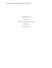 Xaria Johnson - Calorimetry Formal Report.docx