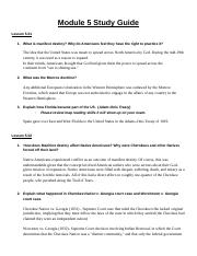 History Module 5 Study Guide.docx