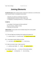 Parallel_Joining Elements