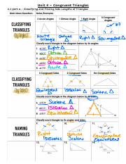 Geo Unit 4 - Congruent Triangles Notes KEY.pdf