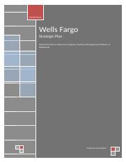 Wells Fargo Strategic Plan.docx