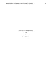 56554 Nursing Turnover and the Solutions.docx