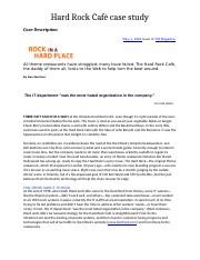 HARD ROCK CAFE CASE STUDY - DATA MANAGEMENT (1).docx