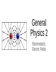 General Physics 2 - Lesson 1.3 - Electric Fields.pptx