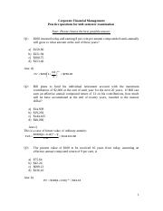 Mid-semester Practice examination paper(1)